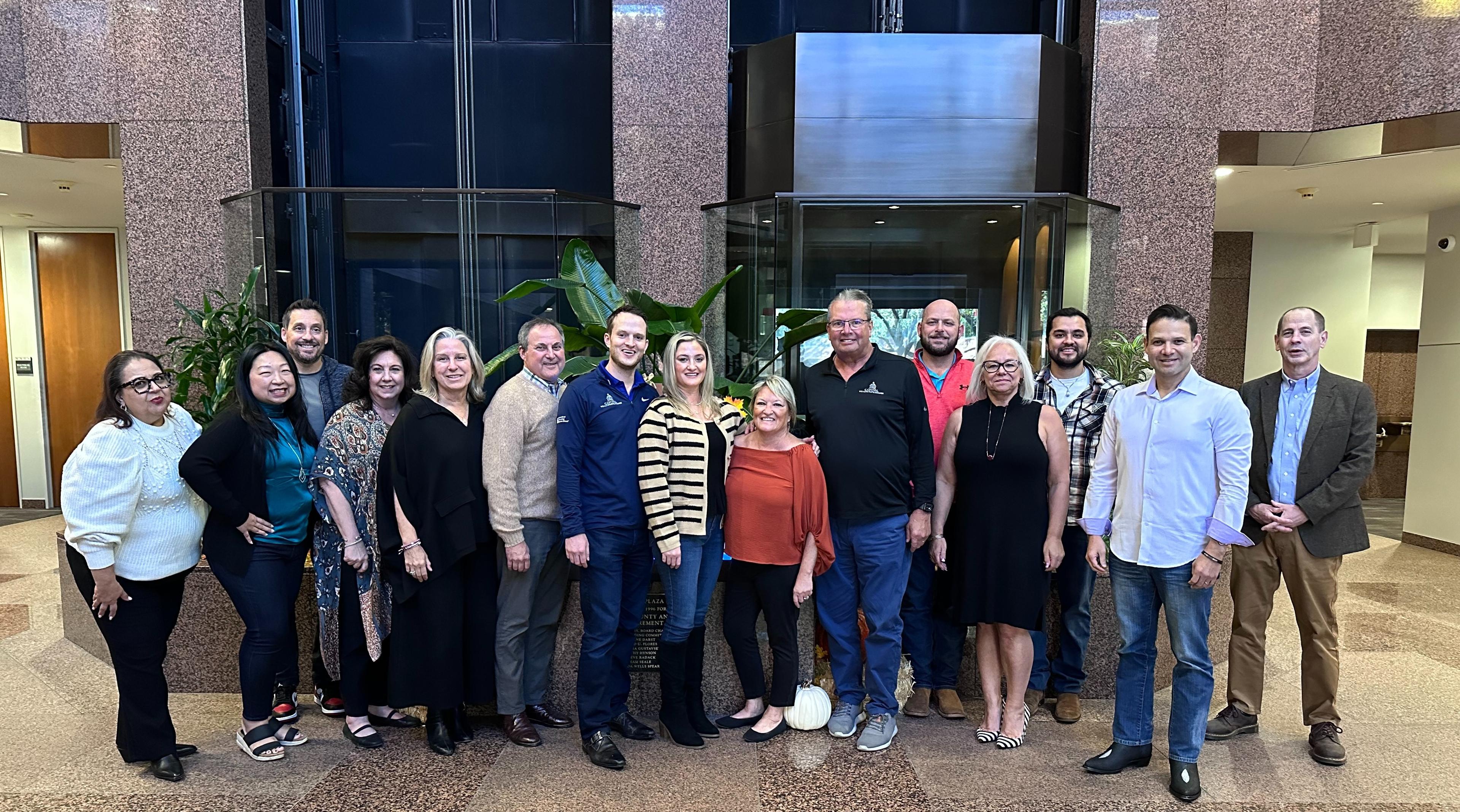 Spartan Financial Services professionals in conversation